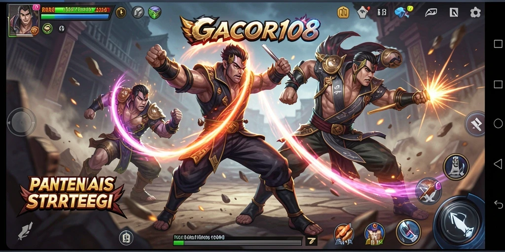 Screenshot menarik dari gameplay GACOR108 yang penuh aksi Fighting.