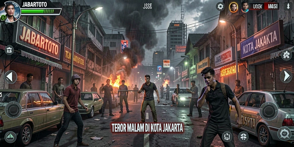 Gameplay menegangkan dalam atmosfer horor Jakarta.