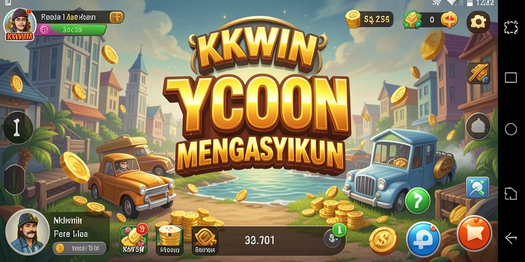 Tampilan gameplay KKWIN yang menarik dan interaktif.