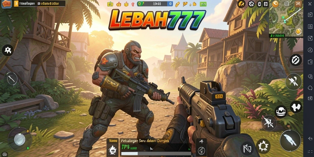 Gameplay intens dalam LEBAH777 dengan aksi seru.