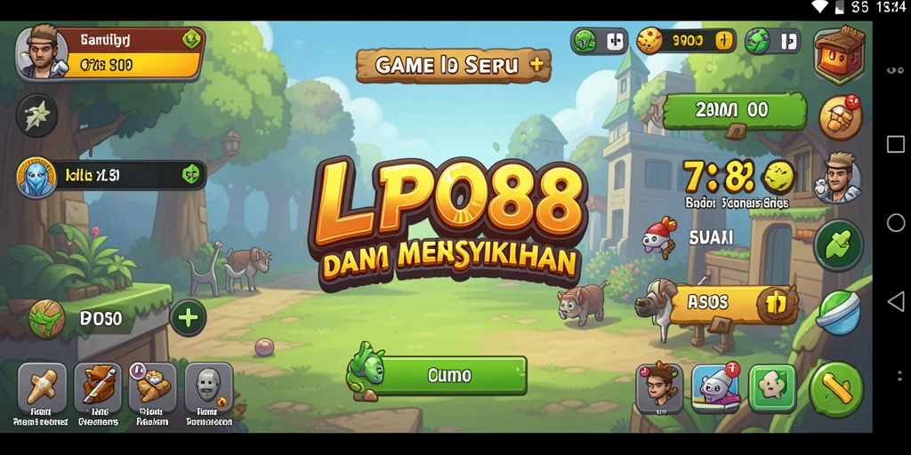 Screenshot LPO88 menunjukkan aksi gameplay yang mengasyikkan dan menarik.