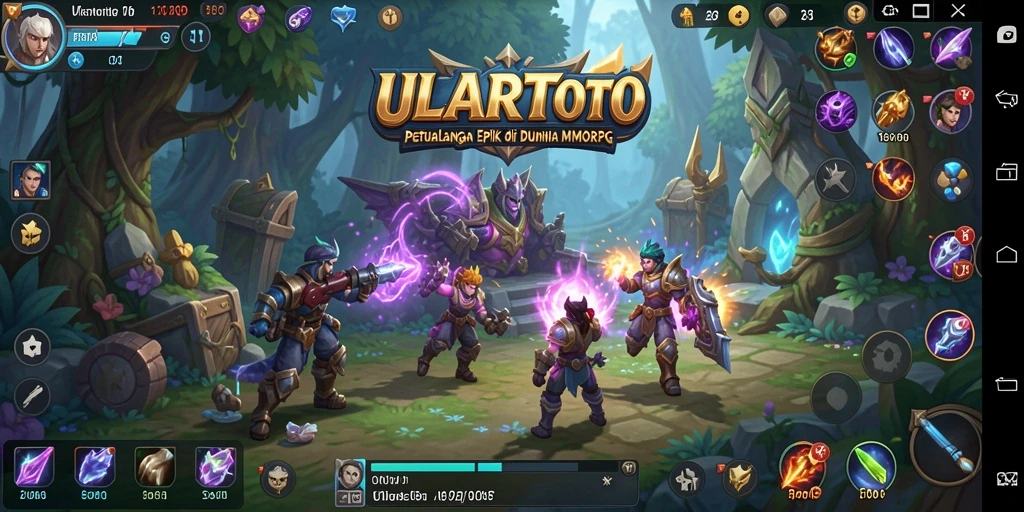 Tampilan gameplay ULARTOTO yang memukau dan penuh aksi.