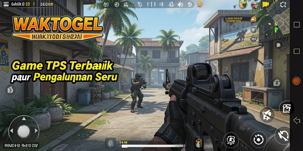 Gameplay WAKTOGEL yang intens dan menarik dalam aksi TPS.